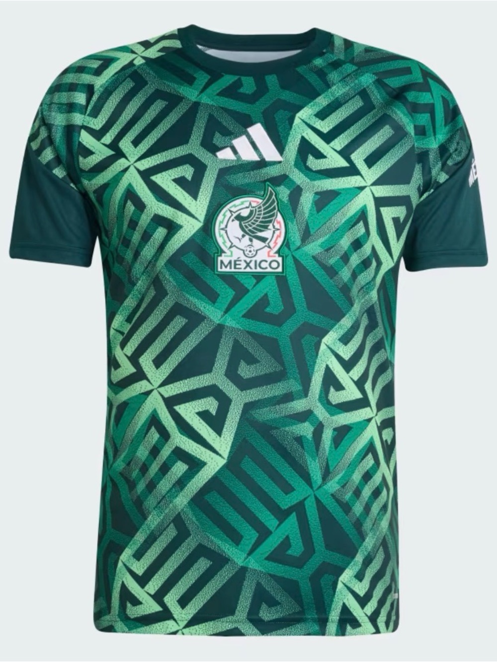 Adidas MEXICO 26 HOME PRE MATCH JERSEY